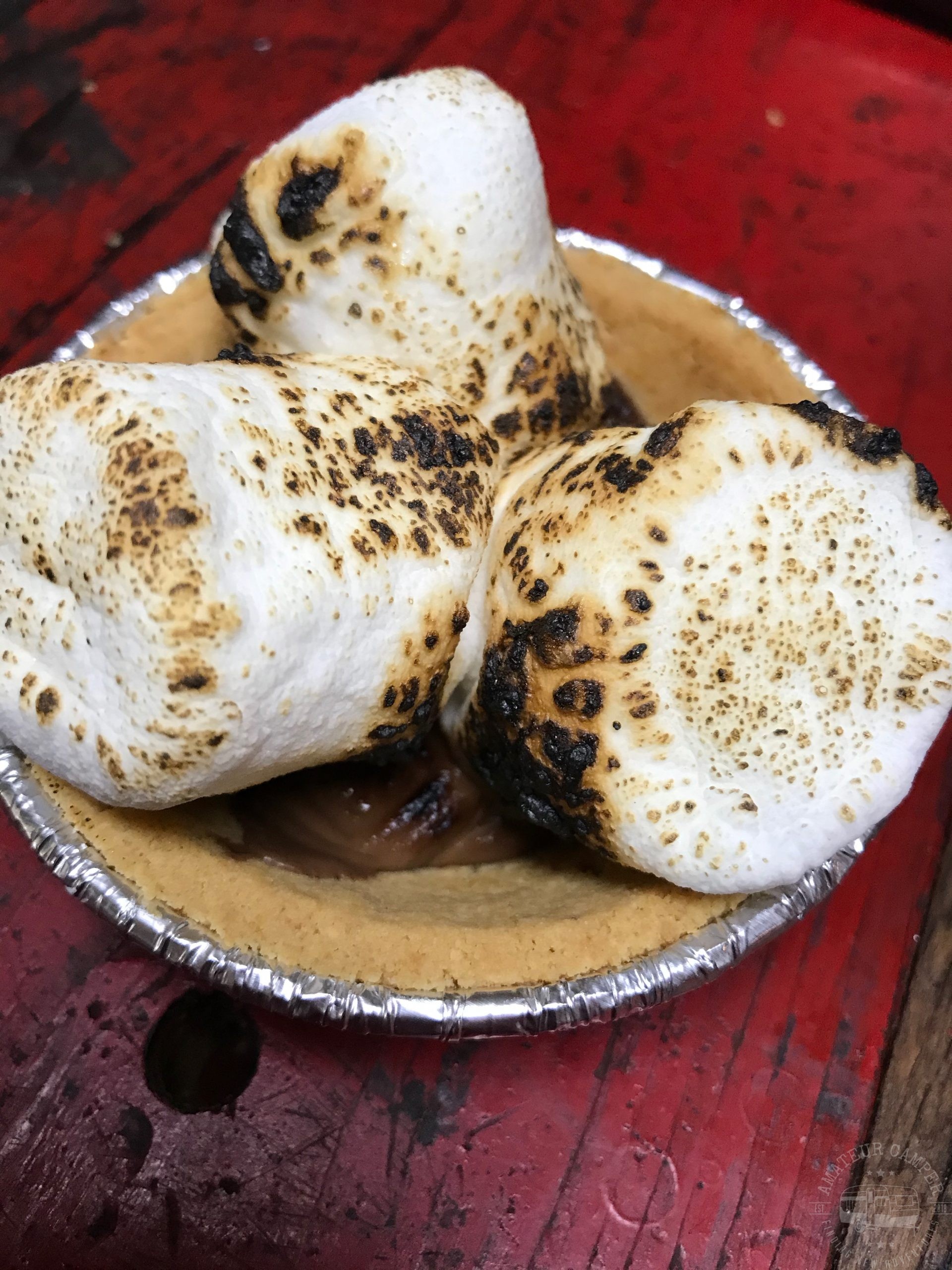 Easy Rainy Day Mini S'more Pies - Amateur Camper Camping Adventures for ...